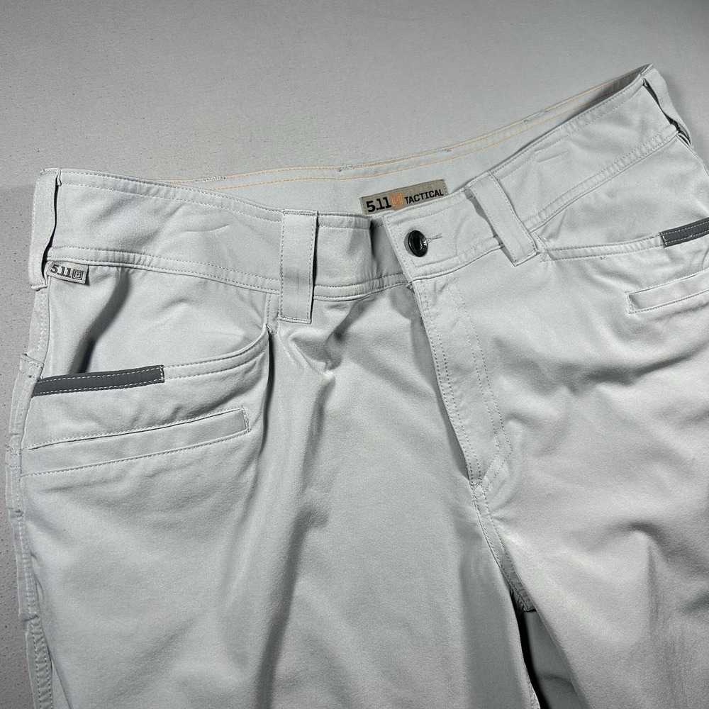 5.11 Tactical Vaporlite Cargo Shorts Men's Gray Size 38 Stretch 73331